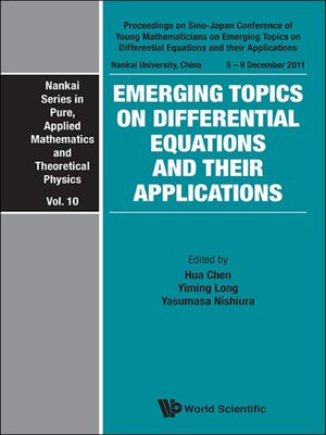 cover image of Emerging Topics On Differential Equations and Their Applications--Proceedings On Sino-japan Conference of Young Mathematicians